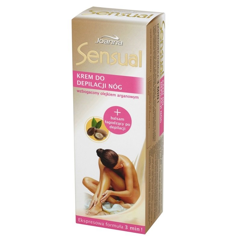 Sensual krem do depilacji nóg Olejek Arganowy 100g