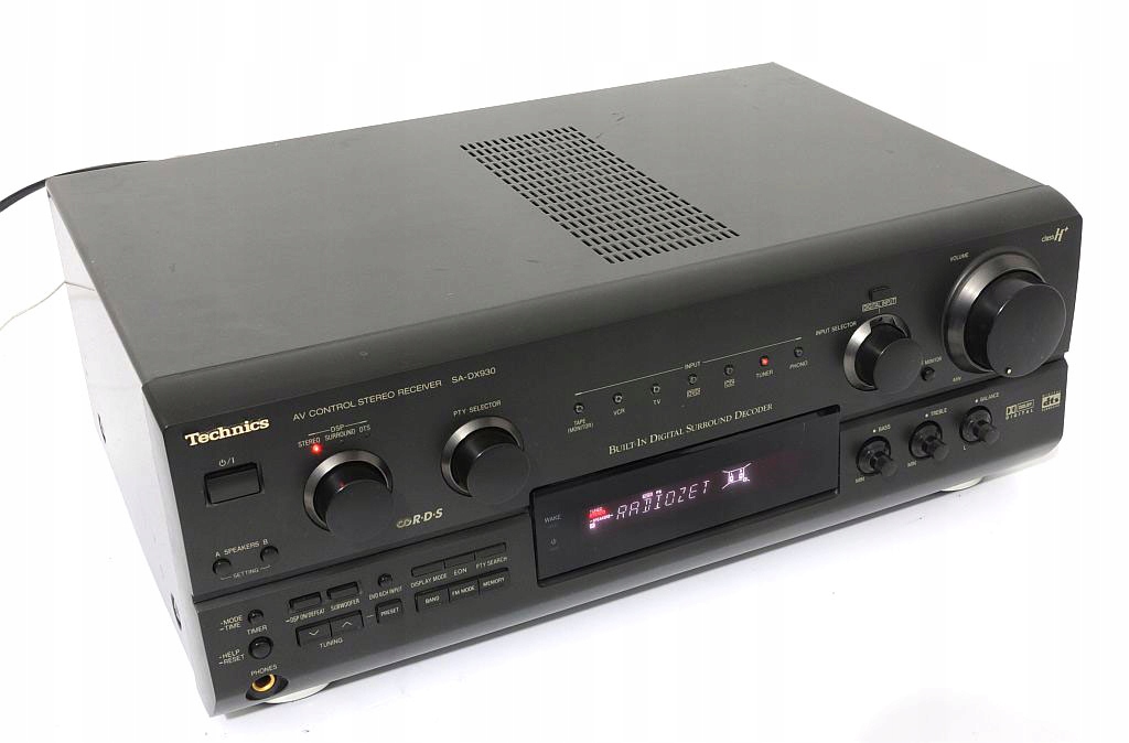 TECHNICS SA-DX930 FIRMOWY AMPLITUNER 5.1 DTS RDS !