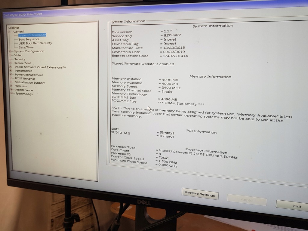 Dell Wyse 5070 N11D (2062128)