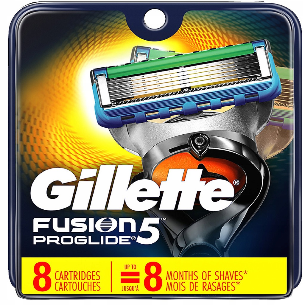 Gillette Fusion PROGLIDE Ostrza do maszynki 8 szt