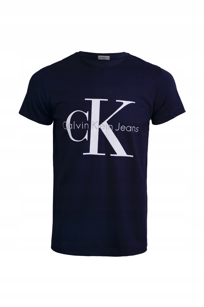 T-Shirt Calvin Klein Jeans Big Logo Granat Roz.XL