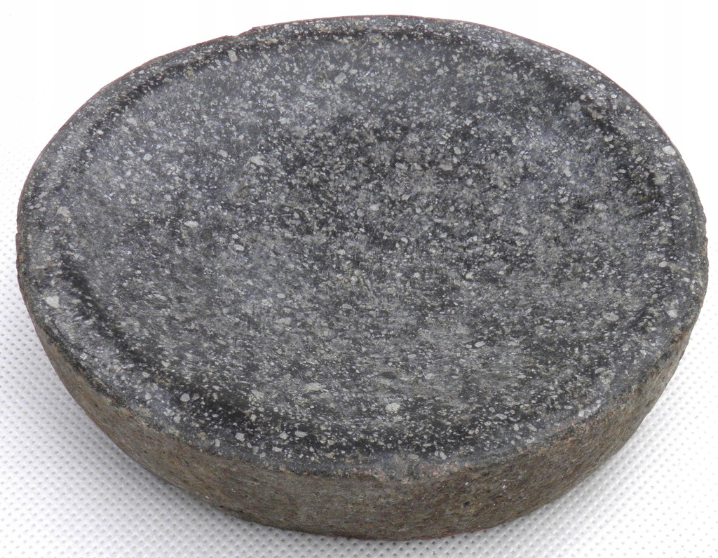 Mydelniczka kamienna kamień rzeczny 13x11,5cm