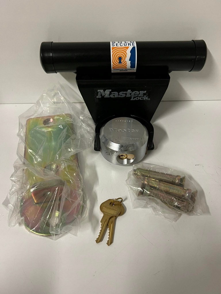 MASTER LOCK GARAGE ZABEZPIECZENIE BRAMY GARAŻOWEJ 12413340326 oficjalne archiwum Allegro