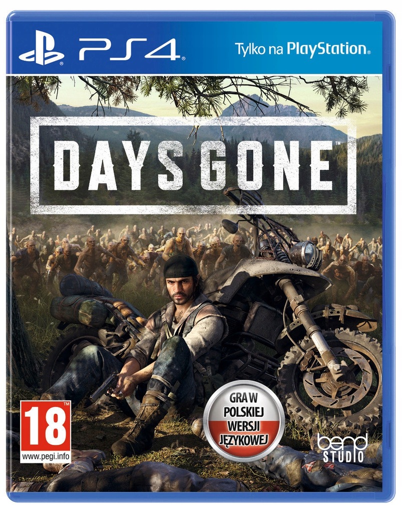 DAYS GONE PL NAPISY PS4 NOWA