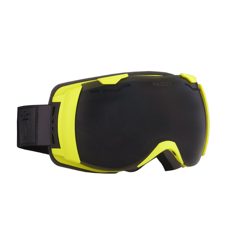 Gogle Majesty Spectrum lime/black -20%