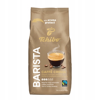 TCHIBO BARISTA CAFFE CREMA KAWA ZIARNISTA 1KG