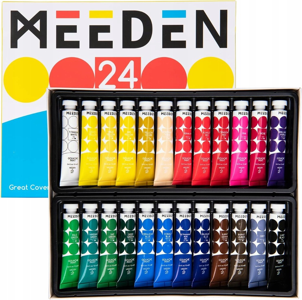 MEEDEN Gouache Paint Set FARBY