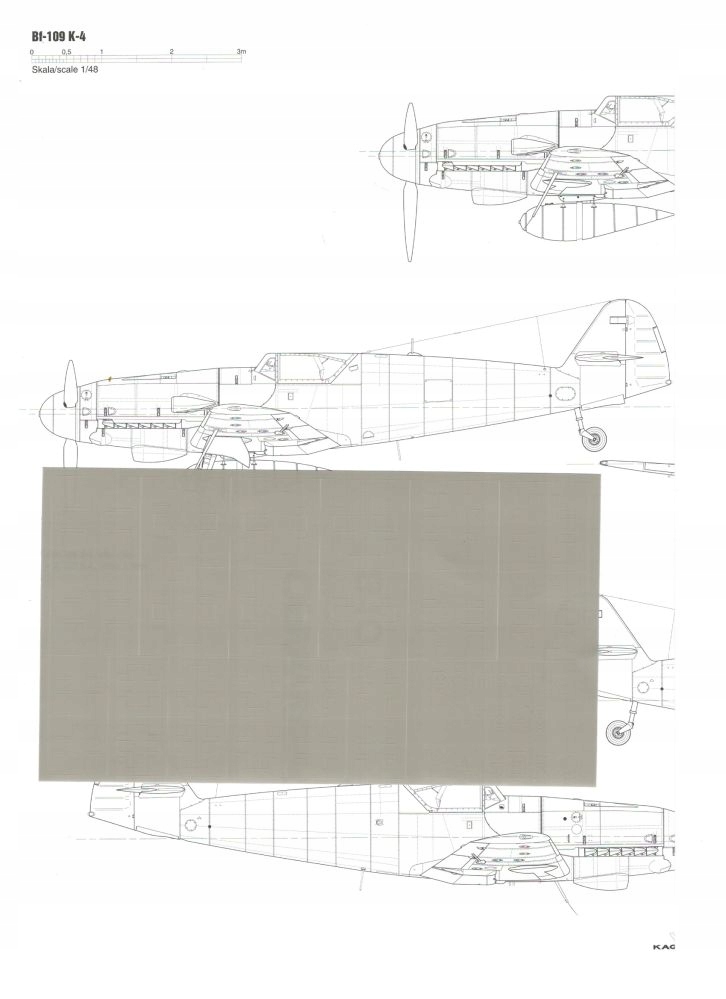 Купить Messerschmitt Bf 109 G/K - Кагеро Чертежи: отзывы, фото, характеристики в интерне-магазине Aredi.ru