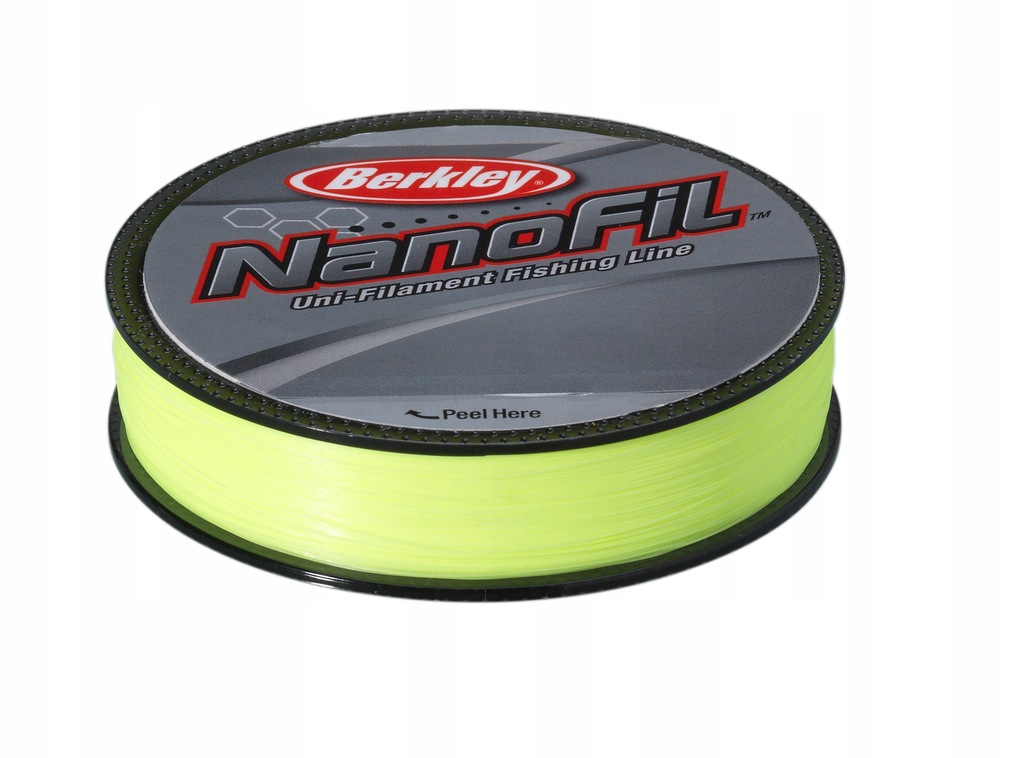 Berkley Nanofil 0.17 125m Hi-Vis Chartreuse