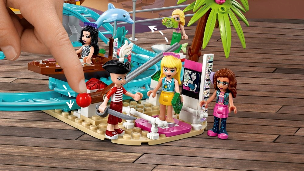 Купить LEGO FRIENDS Пиратское приключение Хартлейк 41375: отзывы, фото, характеристики в интерне-магазине Aredi.ru