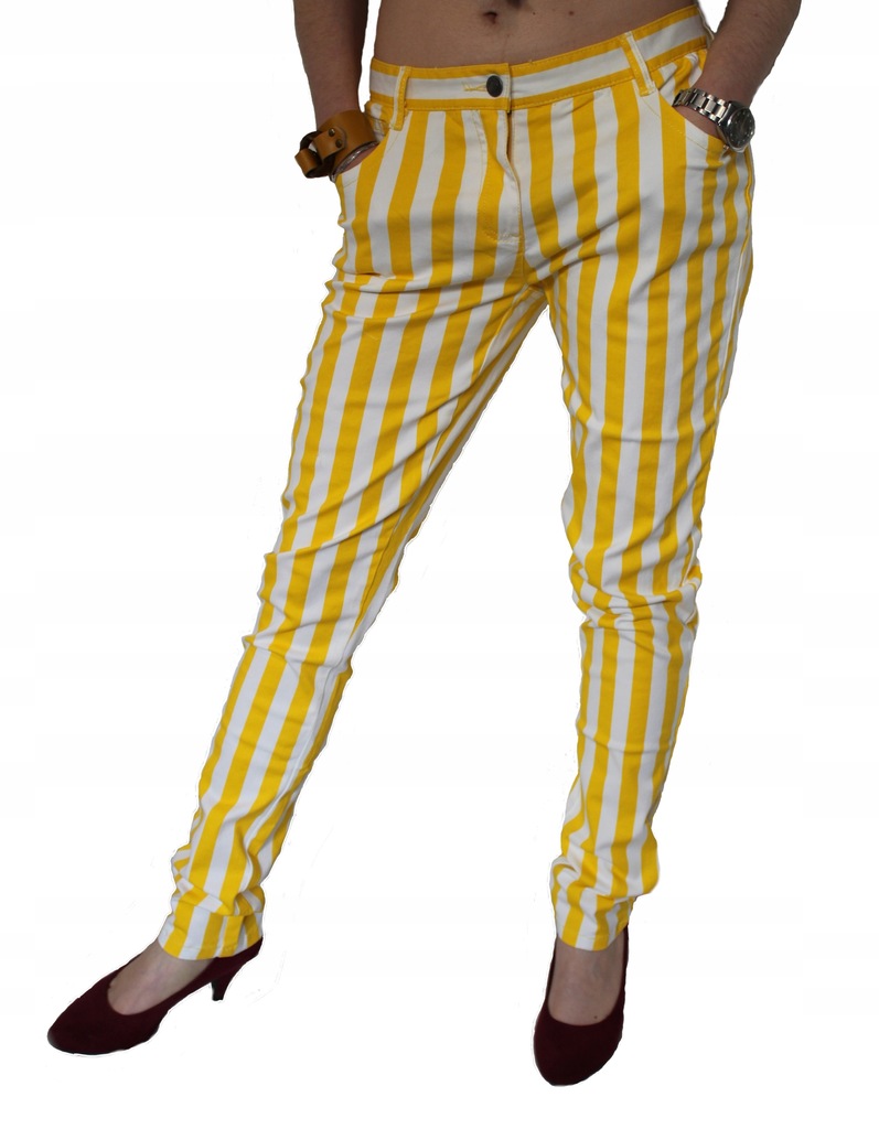 JOHN BANER - stylowe spodnie rurki SLIM LEG 170 cm