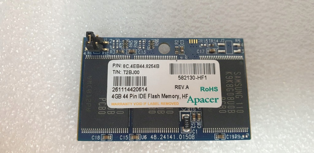 Apacer Flash Memory 4GB 44pin PATA/ATA