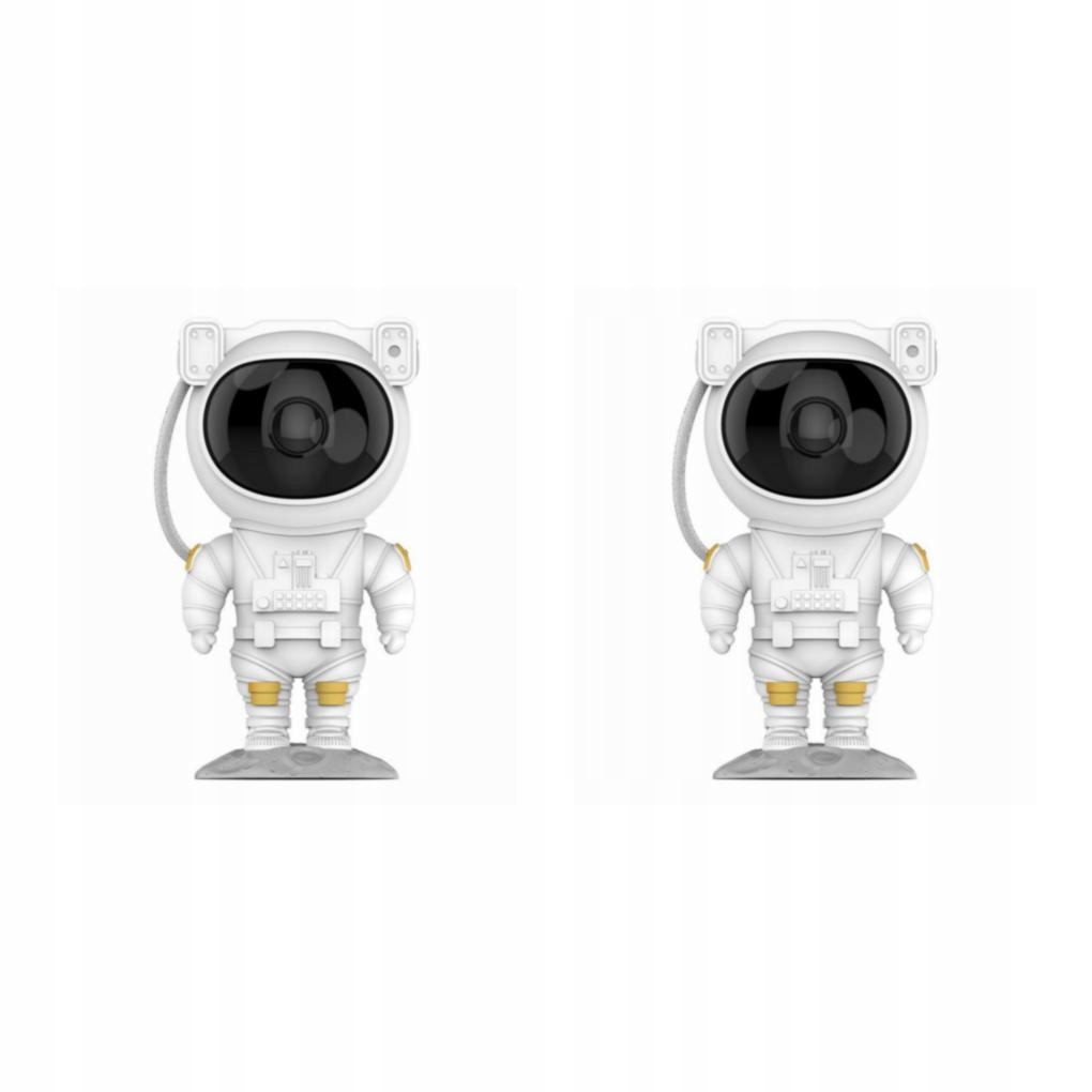 2 zestaw Astronauta lampa projektora gwiaździsty