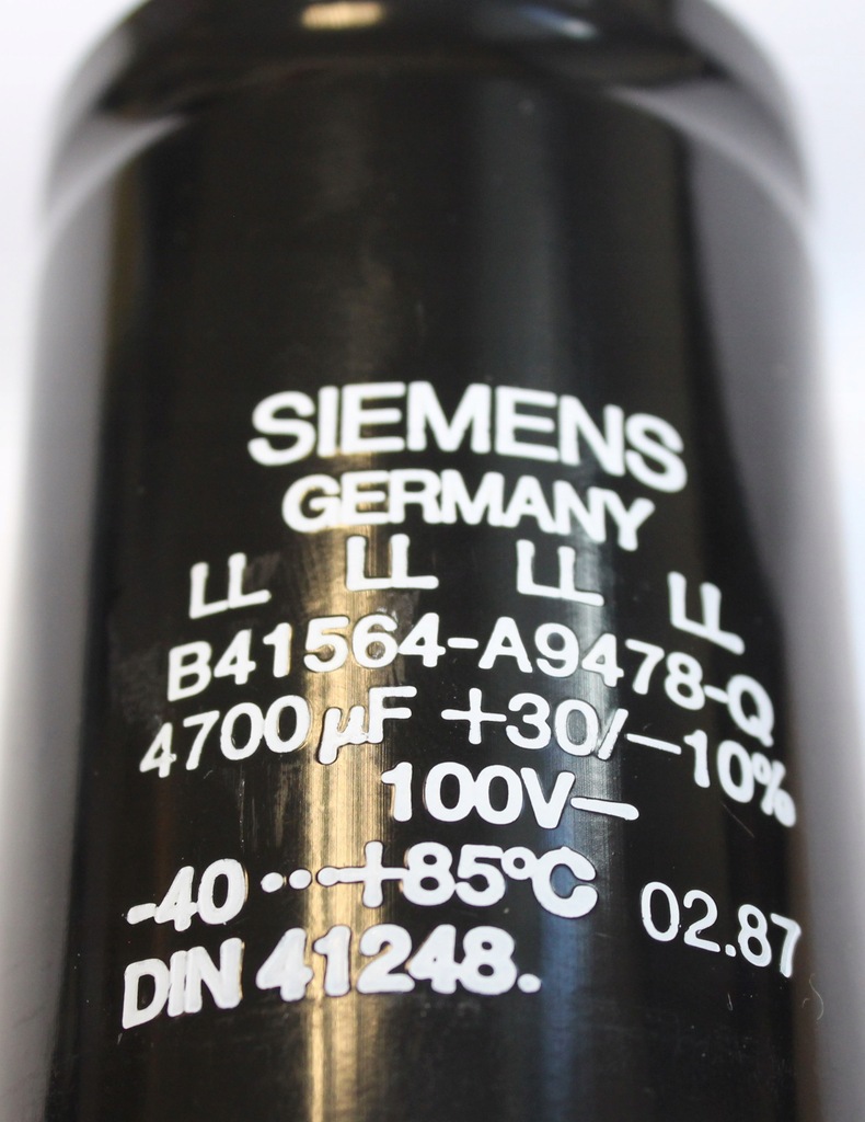 Kondensator elektrolityczny 4700 µF 100 V - 12619608875 - oficjalne ...