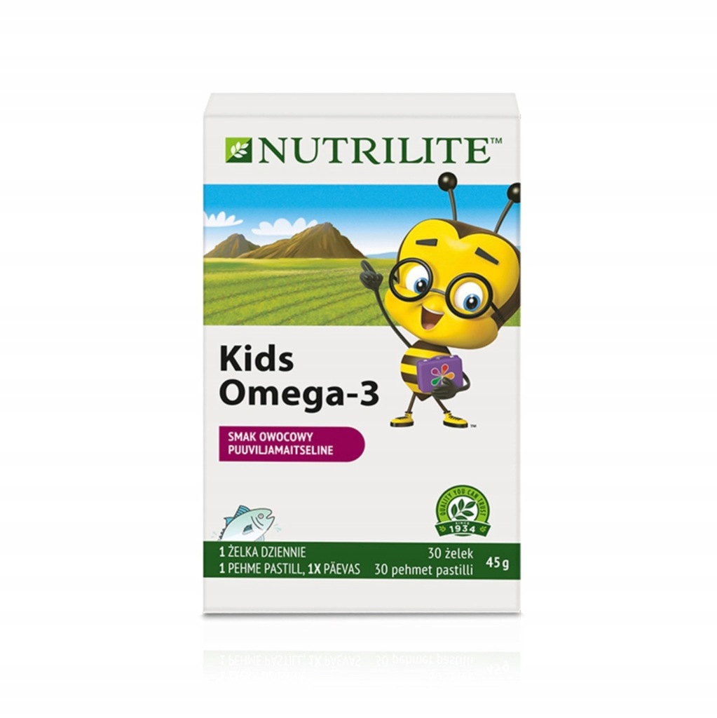 NOWOŚĆ!!! AMWAY NUTRILITE Kids Omega3, żelki!!! 8780885757