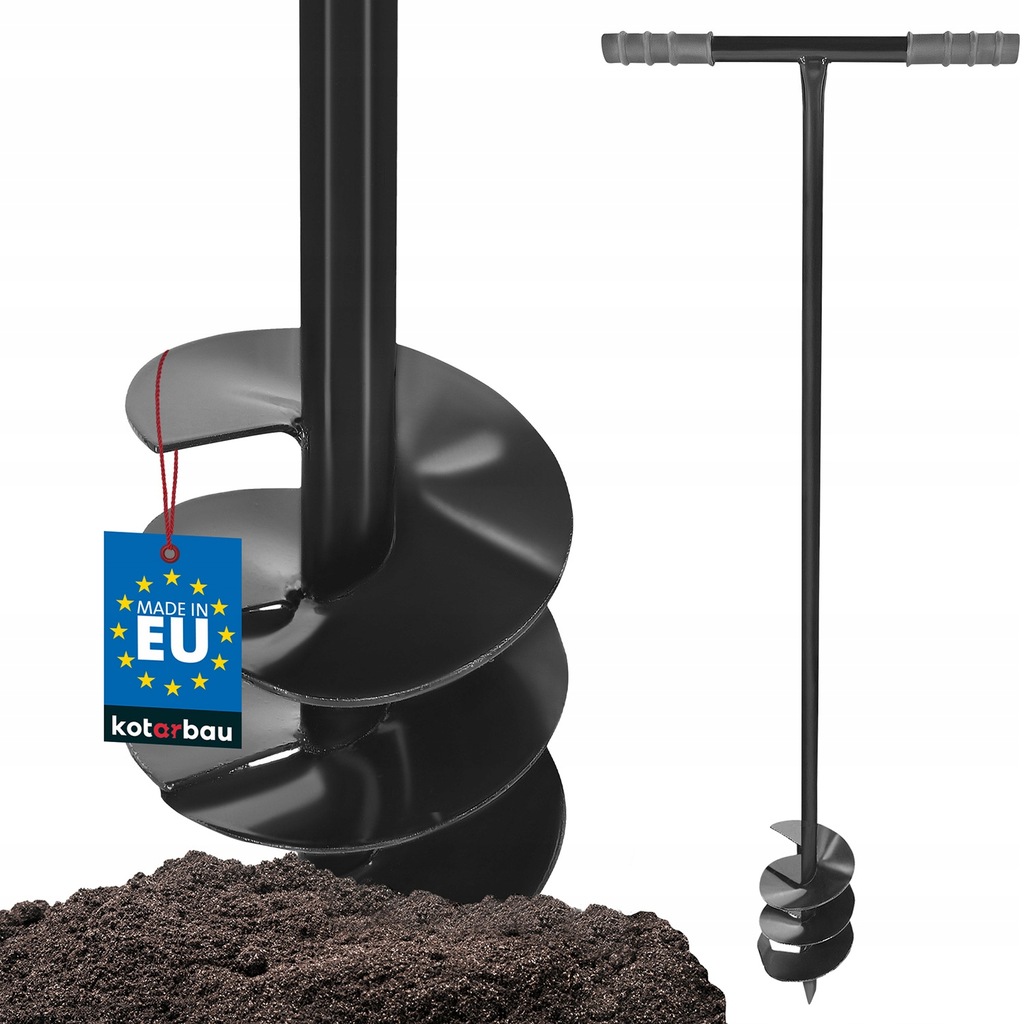 ŚWIDER RĘCZNY DO GLEBY ZIEMI GRUNTU SŁUPKÓW WIERTŁO 140 DOŁOWNIK OGRODOWY