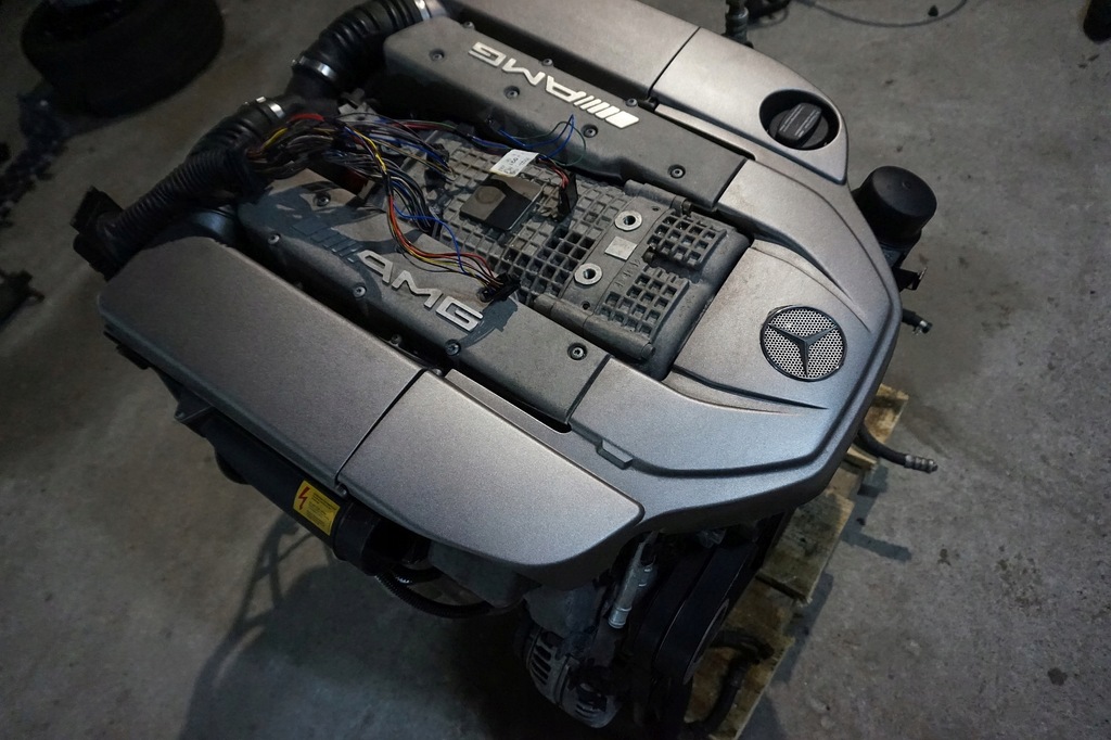 Mercedes w211 silnik 5.5 kompressor E55 AMG 113990