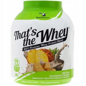 SportDefinition Thats The Whey 2270g BIALA-CZE