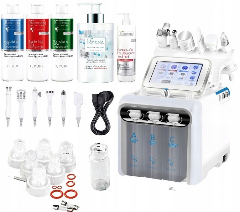 OCZYSZCZANIE WODOROWE 11 W 1 PEELING KAWITACYJNY