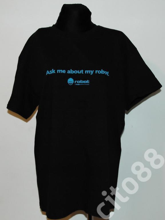 Koszulka męska "Spytaj mnie o mojego robota" :)
