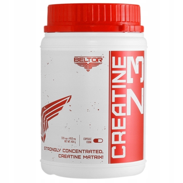 Beltor Creatine Z3 320 kaps TCM kreatyna bieganie