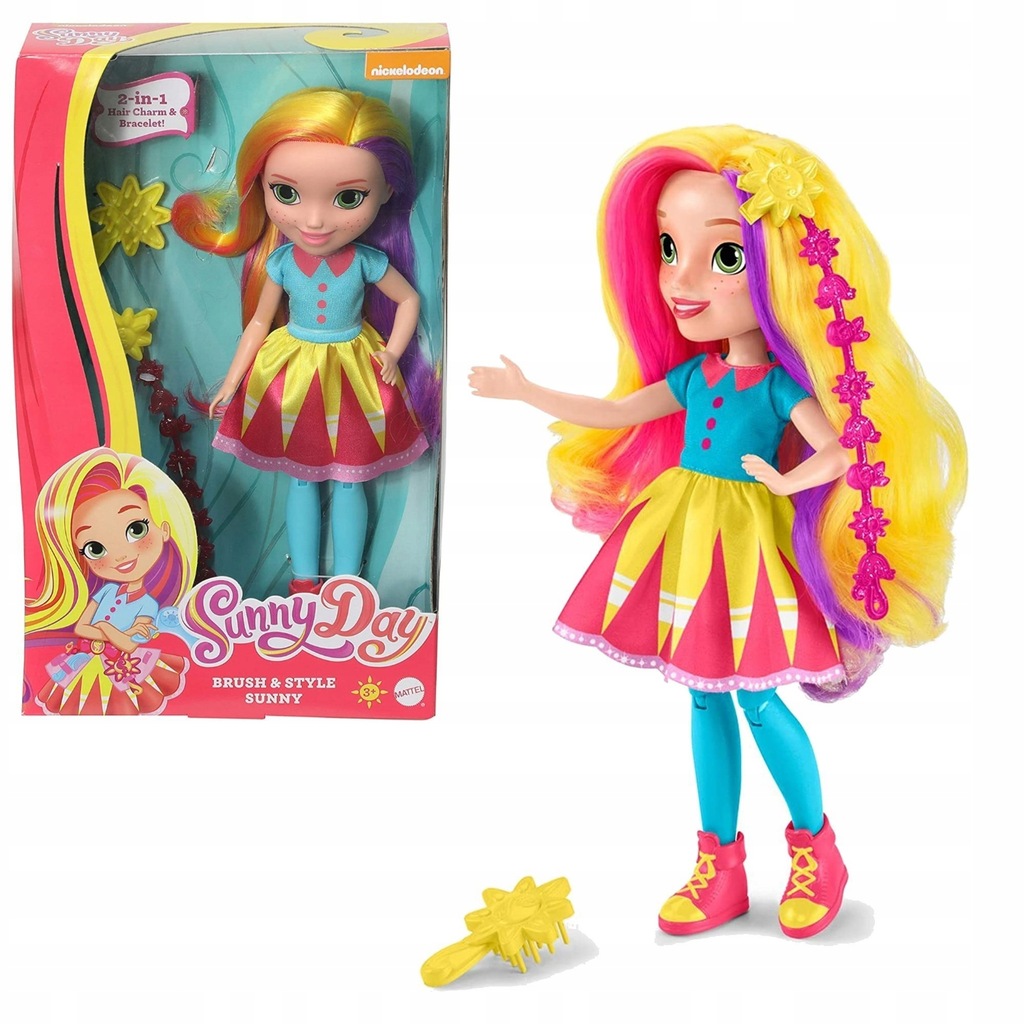 Lalka Sunny Day z włosami do stylizacji Mattel