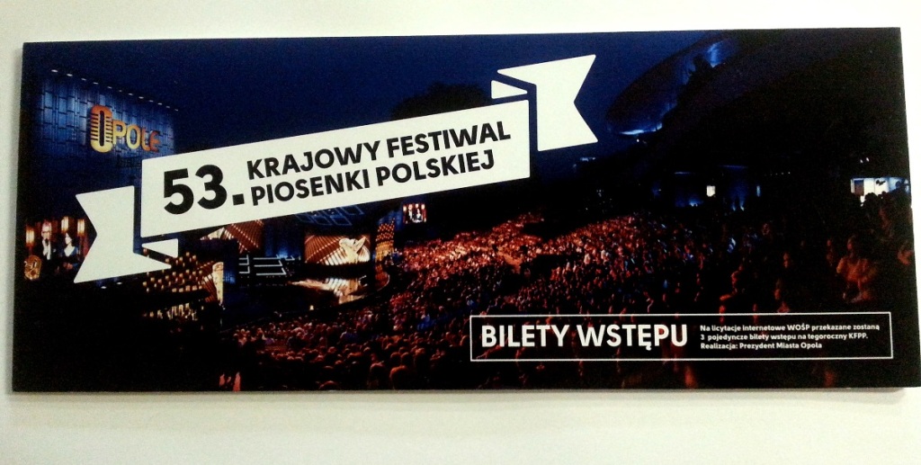 Bilet VIP - 53. Festiwal Polskiej Piosenki w Opolu