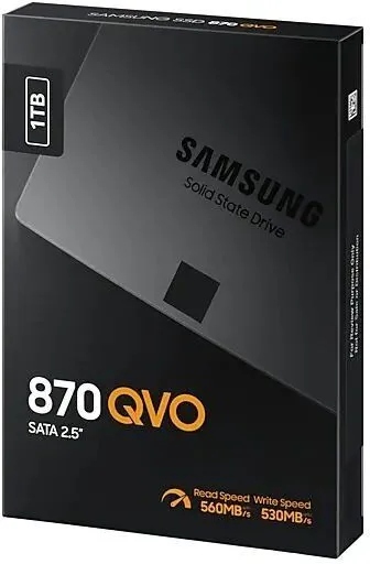 Купить Самсунг 870 QVO 1 ТБ SATA III 2,5 дюйма SSD: отзывы, фото, характеристики в интерне-магазине Aredi.ru