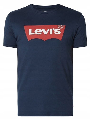 T-Shirt Koszulka Męska Levis Granatowy Rozmiar XL