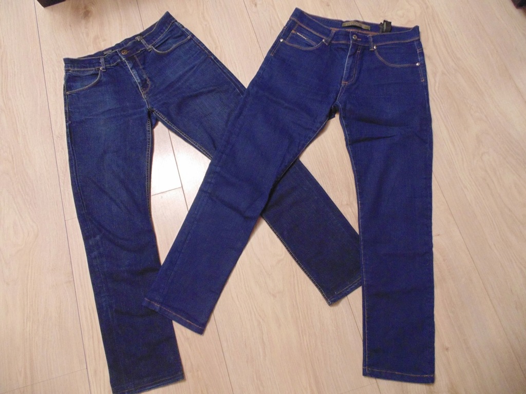 2x spodnie jeans *Zara* i *Medicine* - R. 40/M