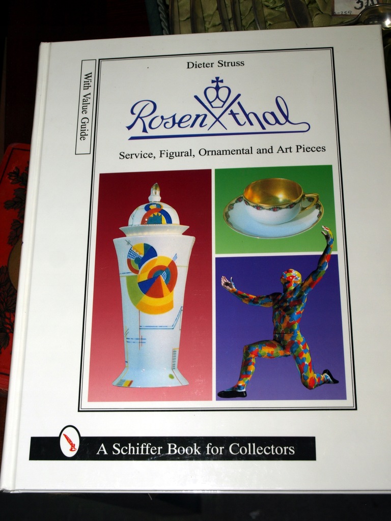 Rosenthal katalog ilustrowany Struss sygnatury