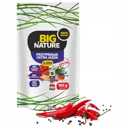 Przyprawa Ostra jazda (46% chilli) 150g Big Nature