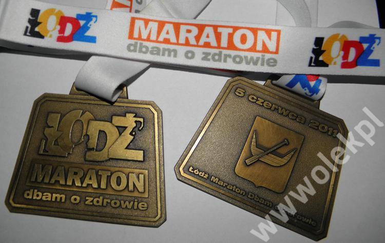 MEDAL MARATON DBAM O ZDROWIE ŁÓDŹ 05.06.2011