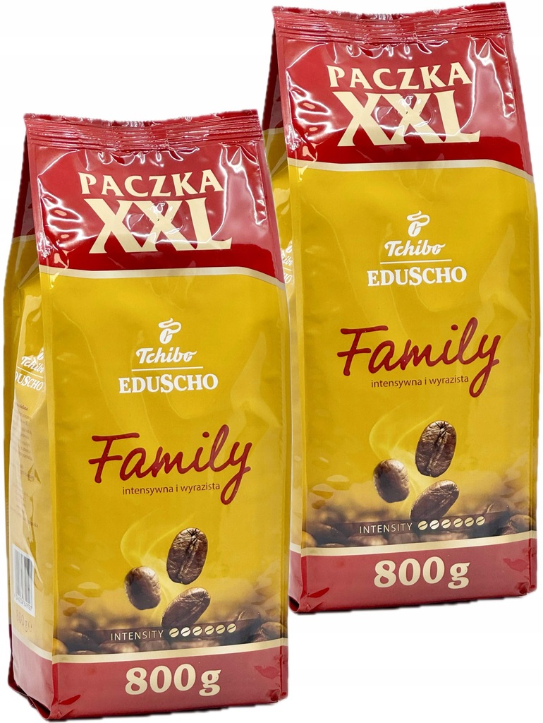 Kawa Mielona Tchibo Eduscho Family 2 x 800g Zestaw