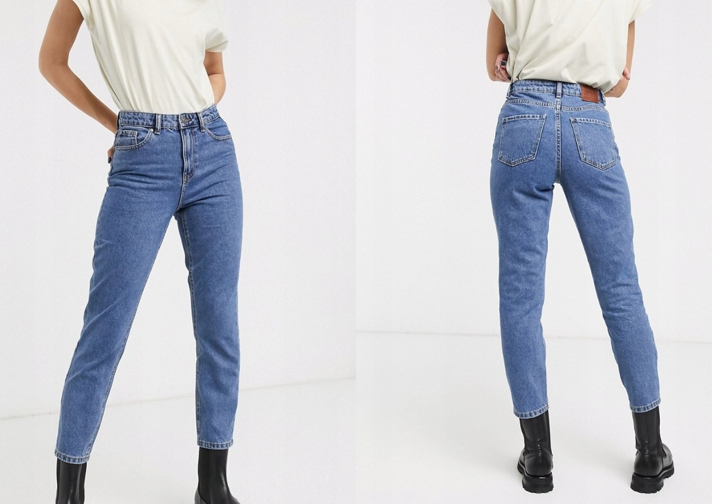 ONLY MOM JEAN 90'S SPODNIE JEANSOWE W30 L32