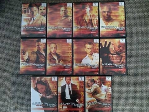 Skazany ma śmierć DVD cały sezon 2 Prison Break