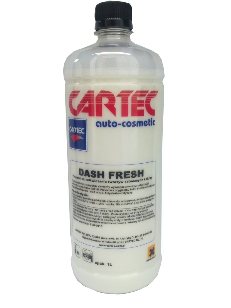 CARTEC DASH FRESH 1 L KONSERWACJA TWORZYW SZTUCZN