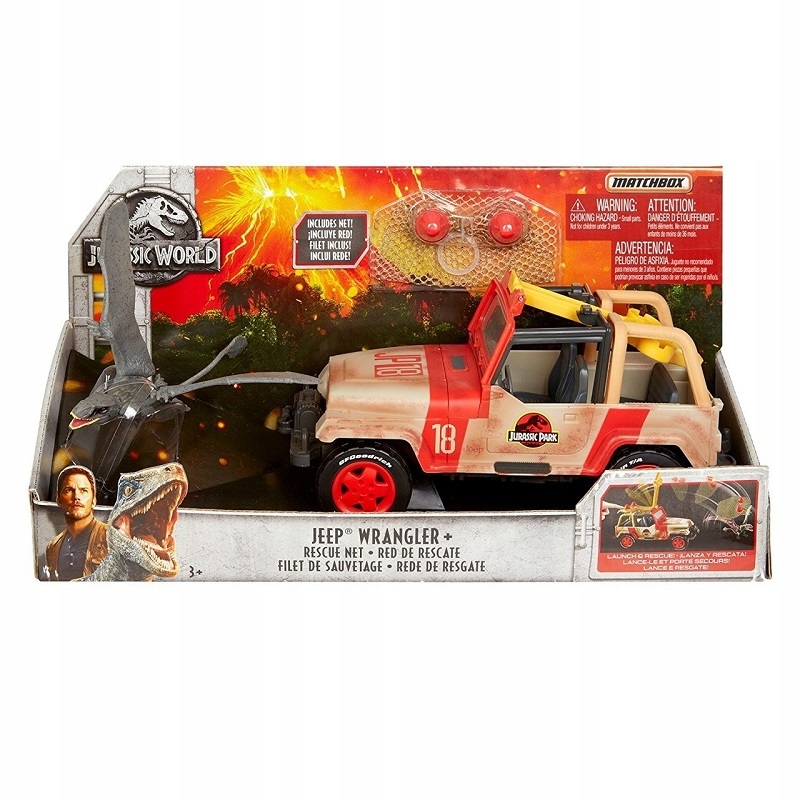 Коллекция машинок Jurassic World