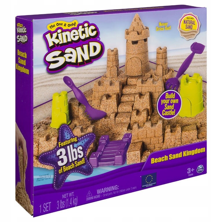 Spin Master Piasek kinetyczny KINETIC SAND Zamek n