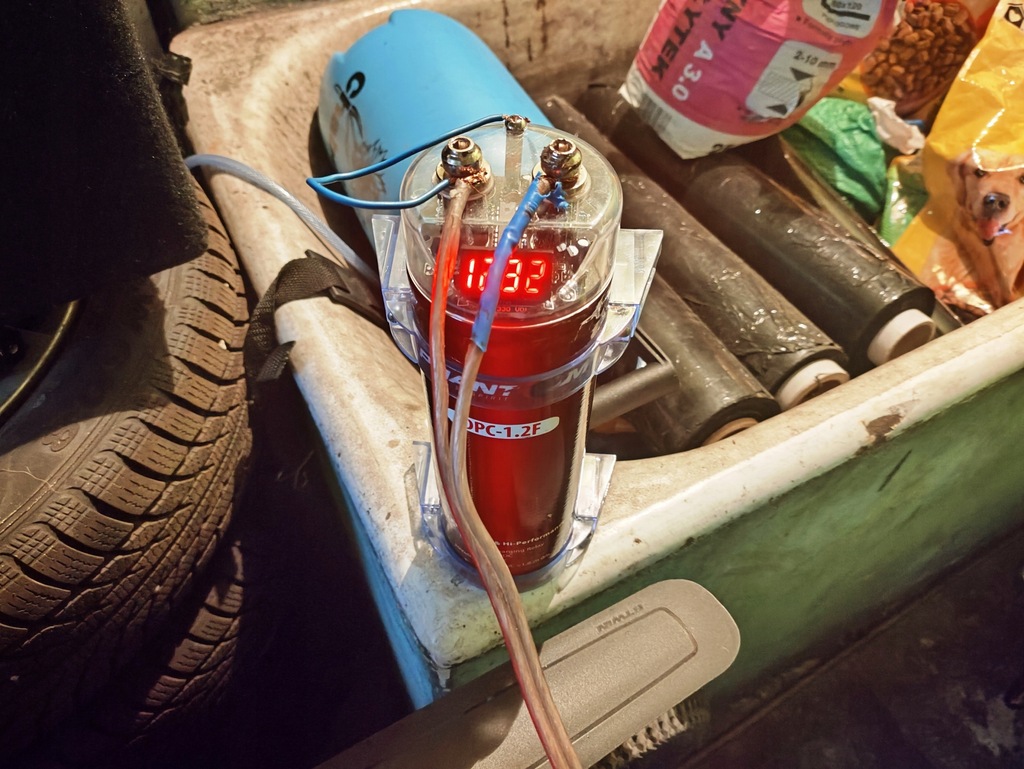 Kondensator car audio PHANTOM DPC-1.2F