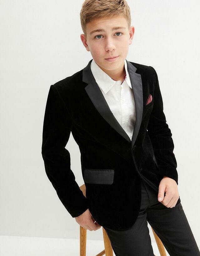 _XX A2F B.P.C. MARYNARKA CZARNA CHŁOPIĘCA _/ 176