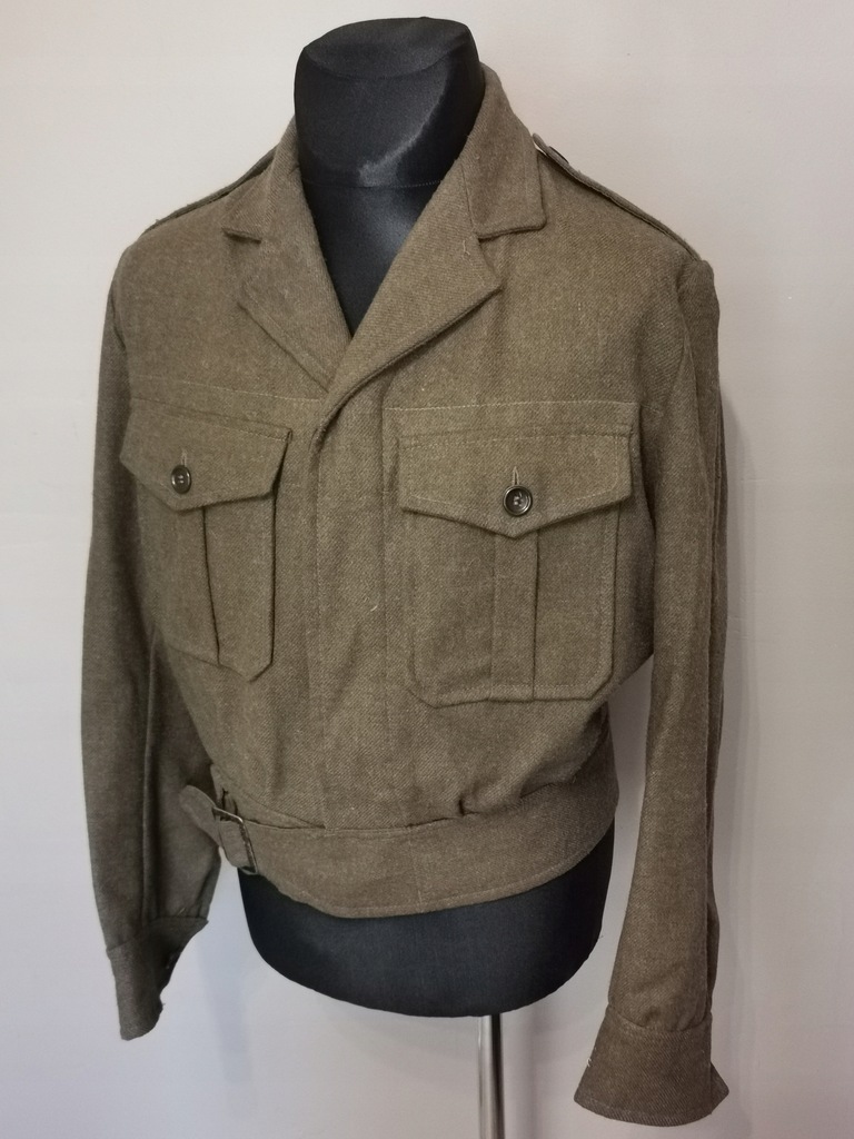 Bluza Battledress Sukno PSZ na Zachodzie