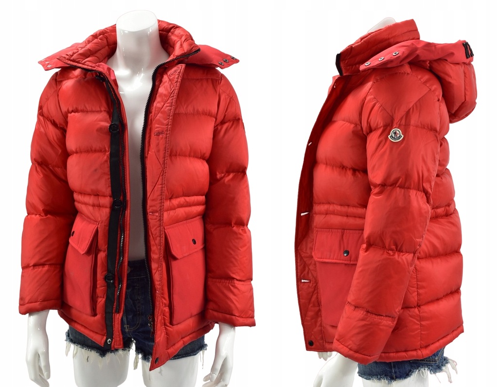 MONCLER kurtka PUFFER PUCHOWA slim-fit r. XS