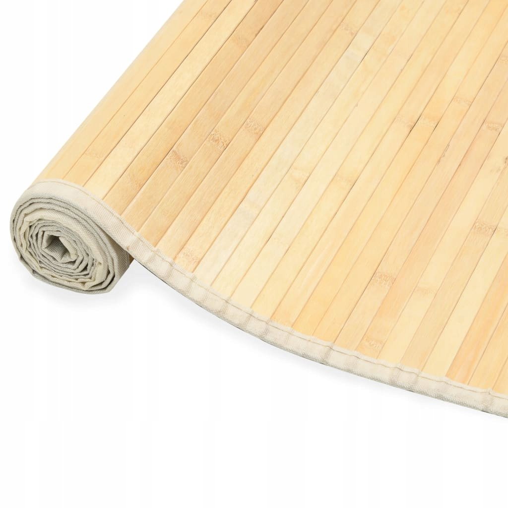 Mata bambusowa na podłogę, 150 x 200 cm, naturalna