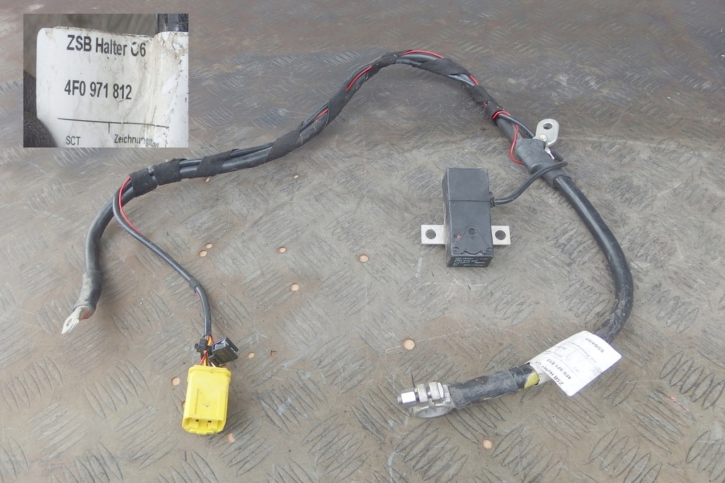 Audi A6 C6 Wiazka Akumulatora 4f0971812 7470393464 Oficjalne Archiwum Allegro