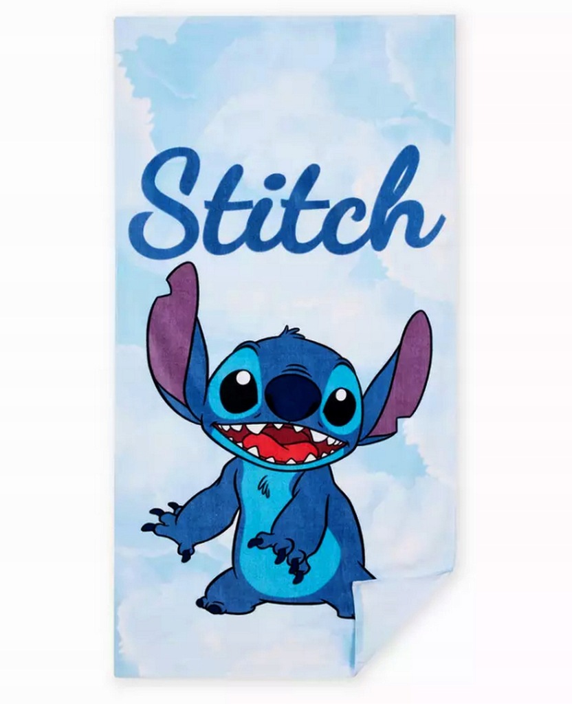 STITCH Disney Ręcznik kąpielowy basen 70 x 140 cm