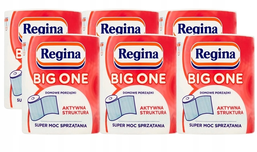 RĘCZNIKI papierowy Regina BIG ONE 6szt