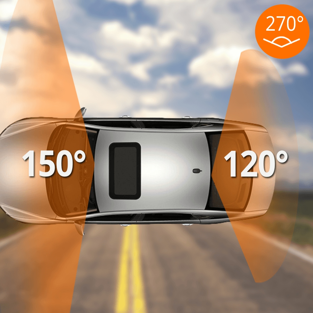 KAMERA SAMOCHODOWA W LUSTERKU kamerą cofania LX50 - 8372172966