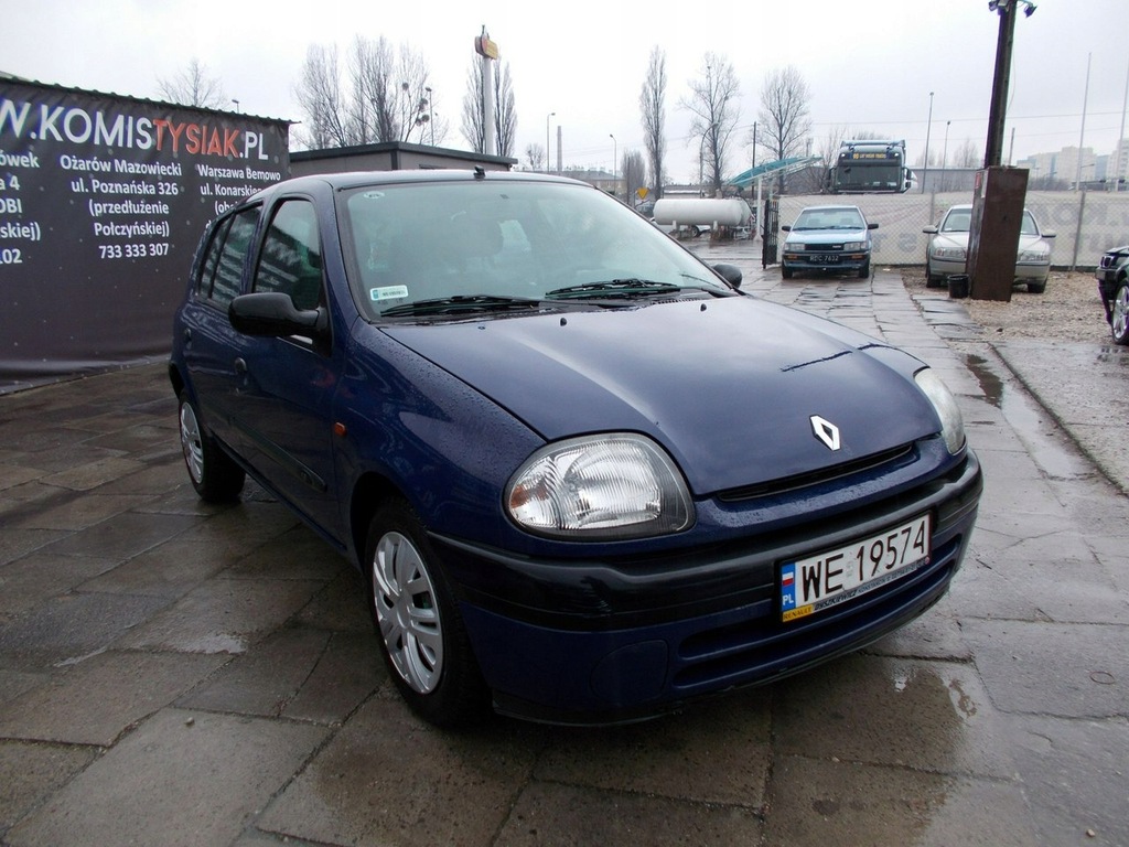 Renault Clio 1.2 Benzyna, 2000 rok KOMIS TYSIAK 9014193233