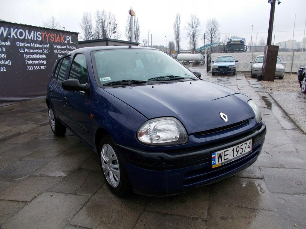 Renault Clio 1.2 Benzyna, 2000 rok KOMIS TYSIAK